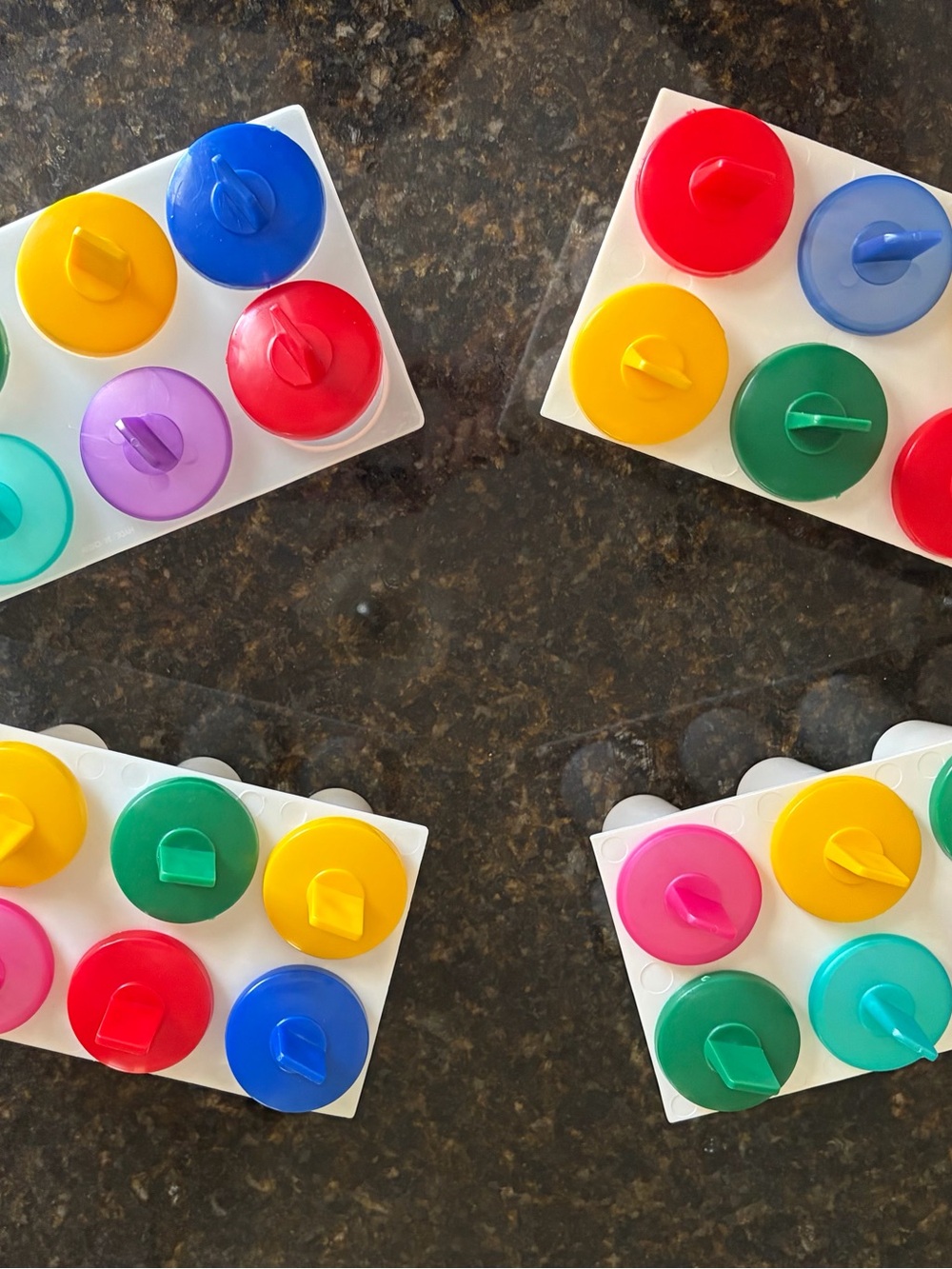 Colorful Popsicle Mold Set - Multicolor - Picture 2 of 5